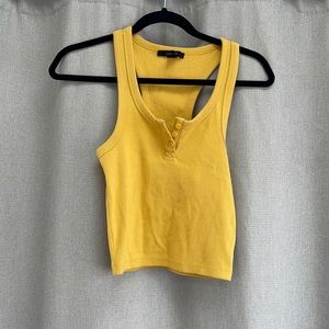 FOREVER 21 racer back crop top